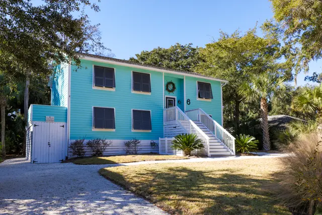 Outside of this home in Forest Beach