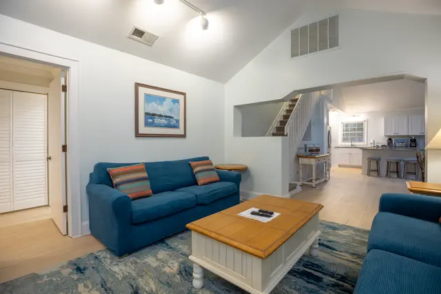 Living room of this home in Forest Beach