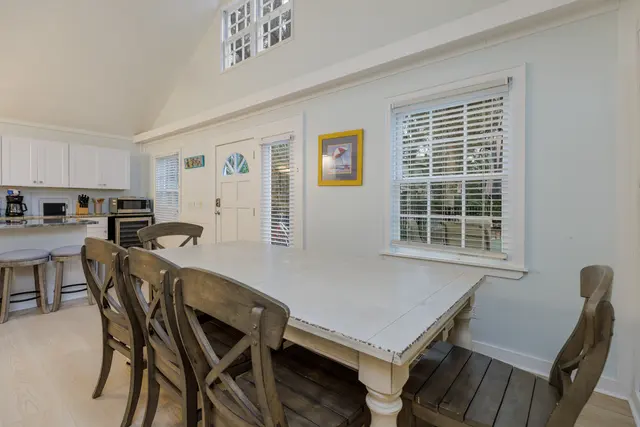 Dining area of this home in Forest Beach