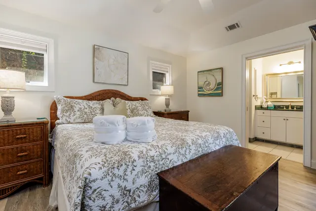 Bedroom of this home in Forest Beach