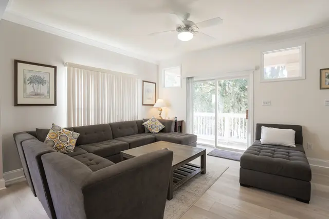 Living room of this home in Forest Beach
