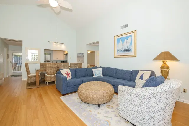 Living room of this home in Forest Beach