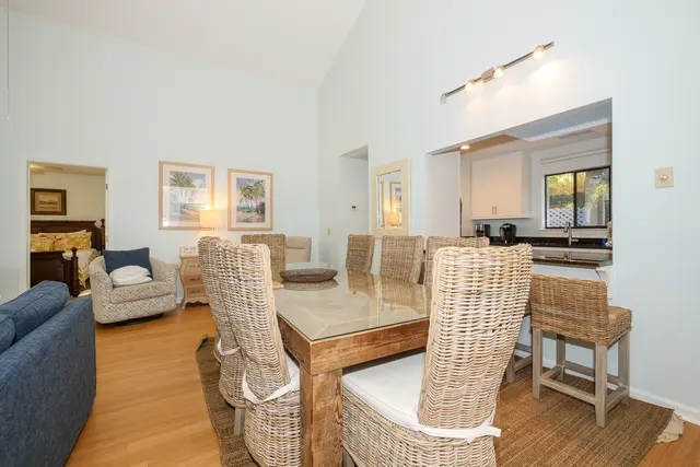 Dining area of this home in Forest Beach