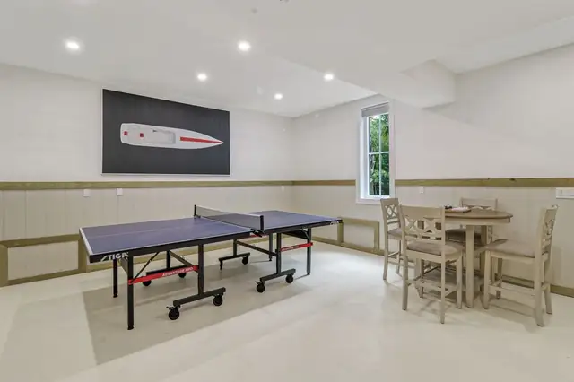 Game room of this home in Forest Beach