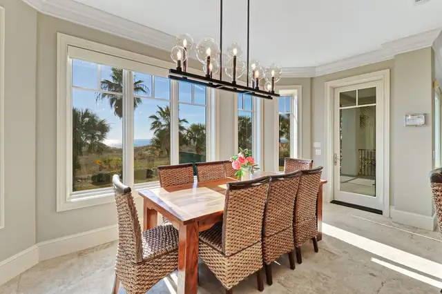 Dining area of this home in Forest Beach