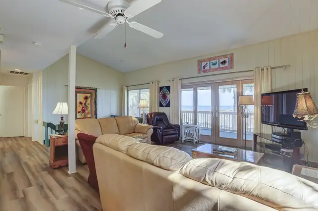 Living room of this home in Forest Beach