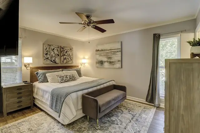 Bedroom of this home in Forest Beach