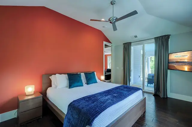 Bedroom of this home in Forest Beach