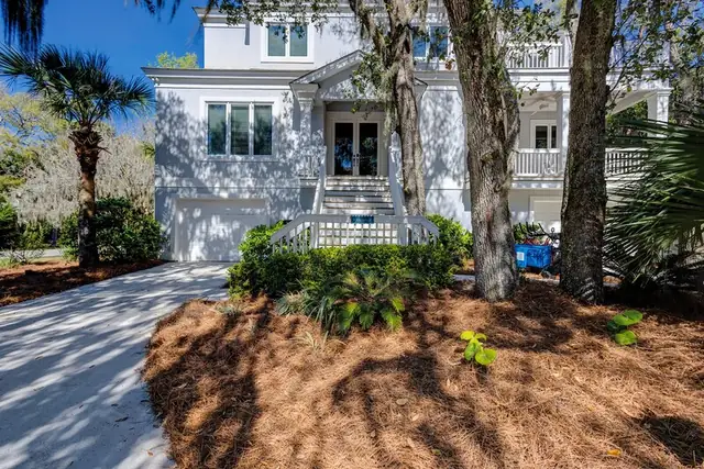 Outside of this home in Forest Beach