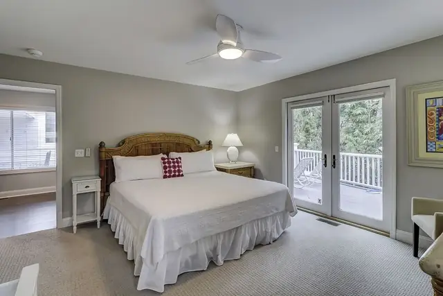 Bedroom of this home in Forest Beach