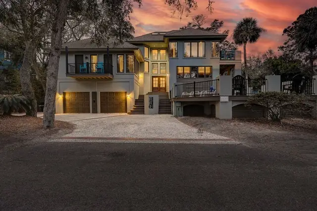 Outside of this home in Forest Beach