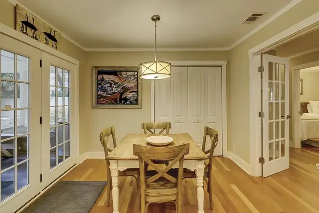 Dining area of this home in Forest Beach