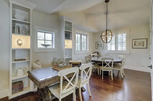 Dining area of this home in Forest Beach