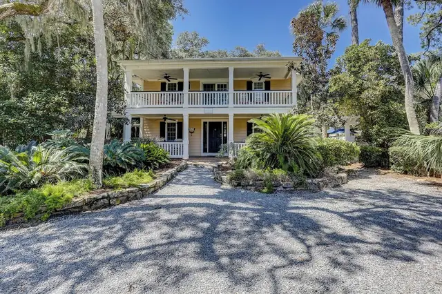 Outside of this home in Forest Beach