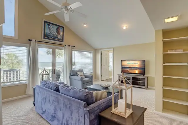 Living room of this home in Forest Beach