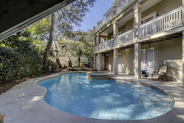 Pool of this home in Forest Beach