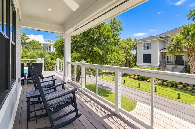 Balcony of this home in Forest Beach