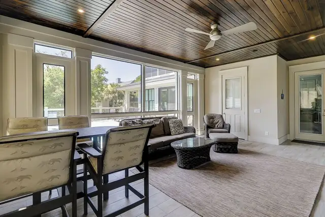 Dining area of this home in Forest Beach