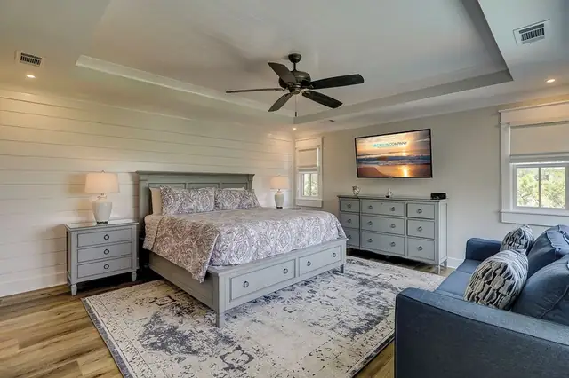 Bedroom of this home in Forest Beach