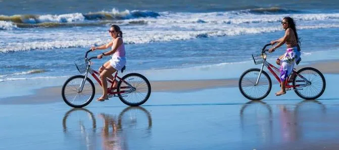 2 Beach Cruiser Bikes