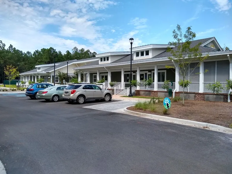 The Beaufort County Animal Services shelter building in Okatie, South Carolina