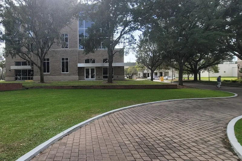 The lawn and grounds at the Beaufort County Government Center
