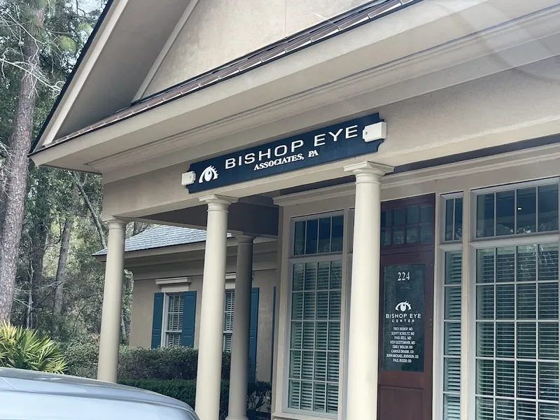 The Bishop Eye entrance at 224 Pembroke Drive on Hilton Head Island