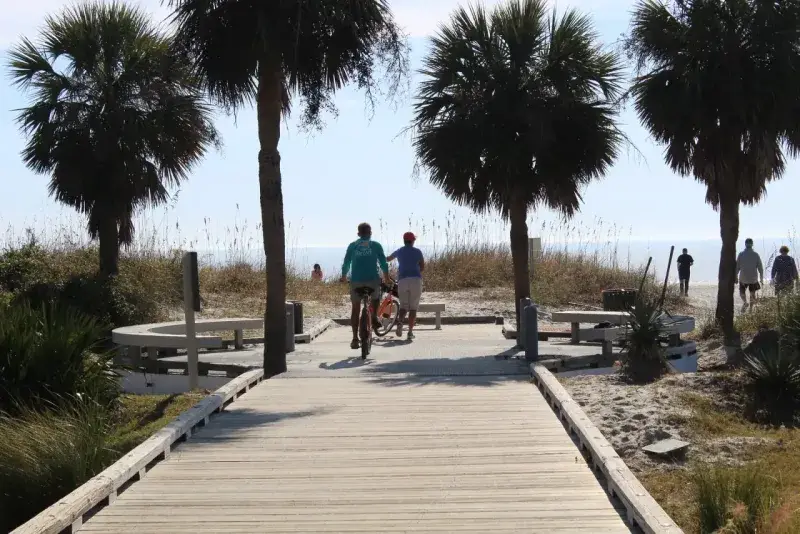 Coligny Beach Park on Hilton Head Island
