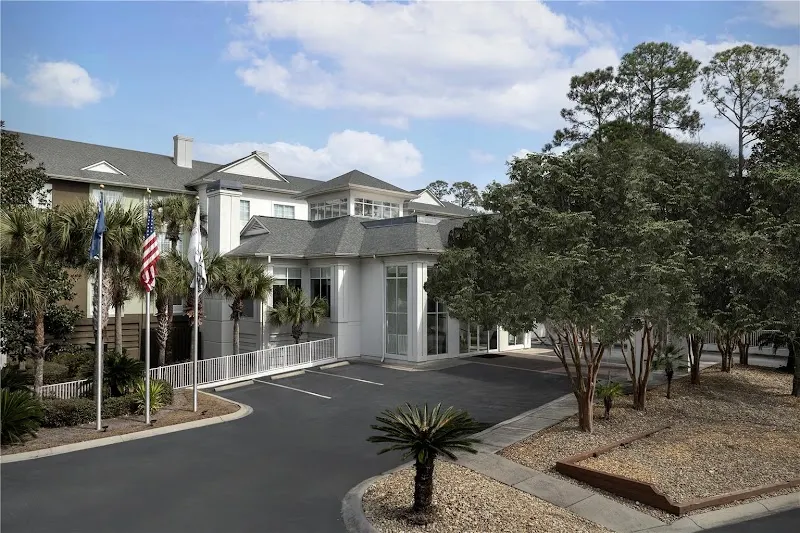 The exterior of Hilton Garden Inn Hilton Head