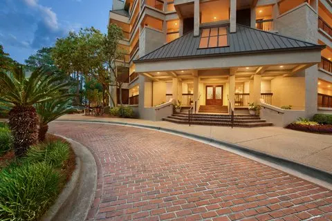 The entrance to Marriott’s Heritage Club