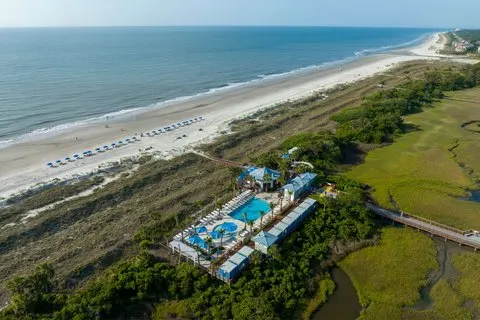 An aerial view of Marriott’s SurfWatch