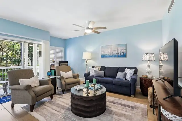 Living room at Barrington Park 608