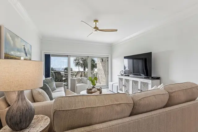 Living room at Captains Walk 445