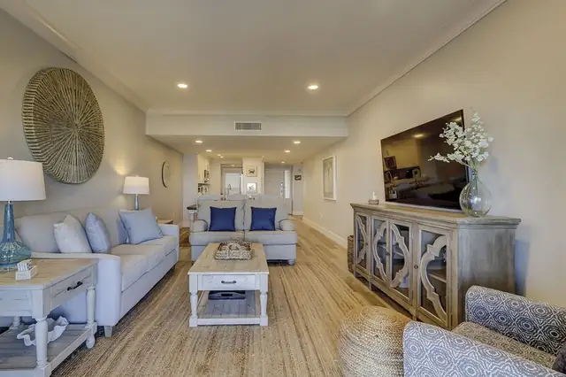 Living room at Captains Walk 450