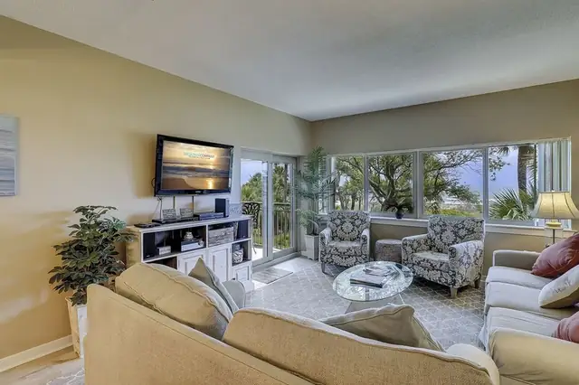 Living room at Captains Walk 464