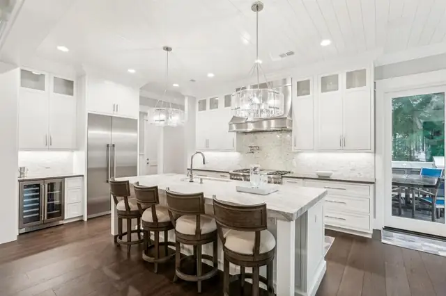 Kitchen of this home in Palmetto Dunes