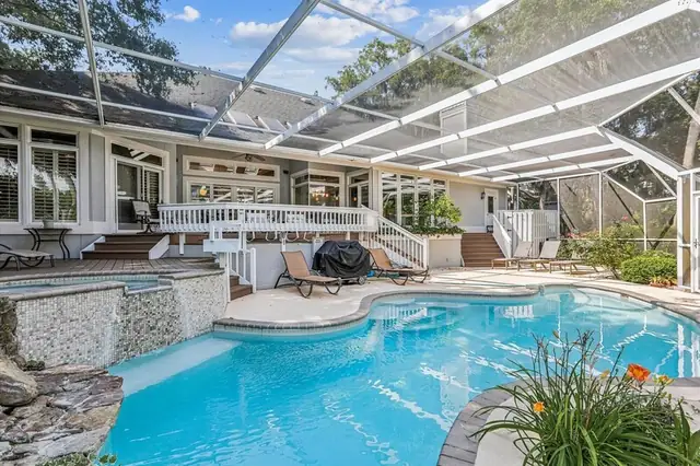Pool of this home in Palmetto Dunes