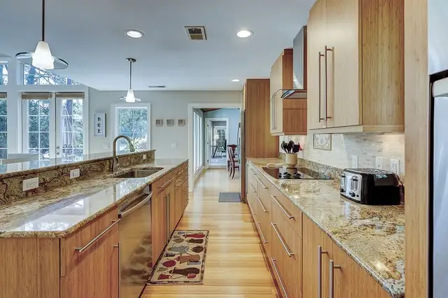 Kitchen of this home in Palmetto Dunes