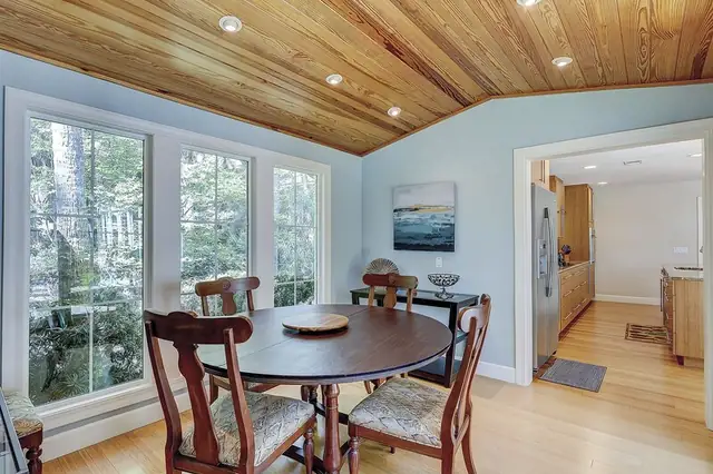 Dining area of this home in Palmetto Dunes