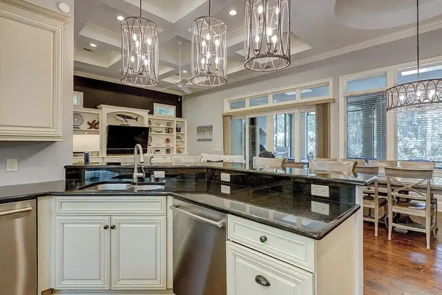 Kitchen of this home in Palmetto Dunes