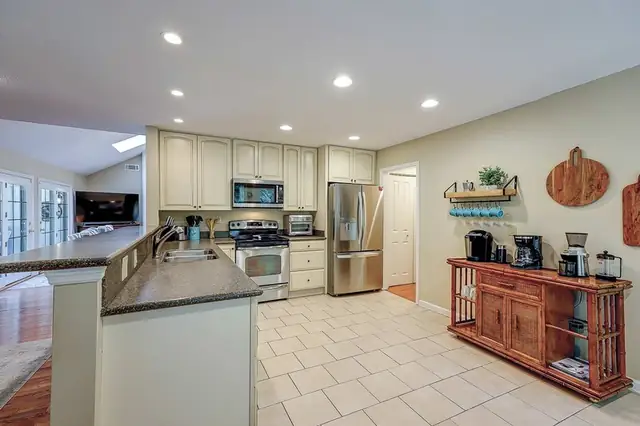 Kitchen of this home in Palmetto Dunes