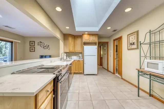 Kitchen of this home in Palmetto Dunes