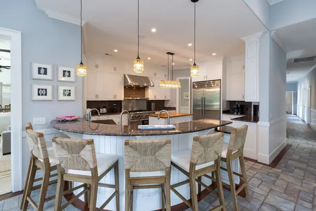 Kitchen of this home in Palmetto Dunes