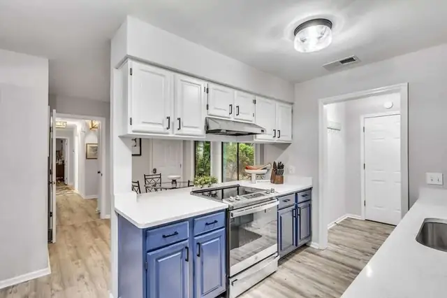 Kitchen of this home in Palmetto Dunes