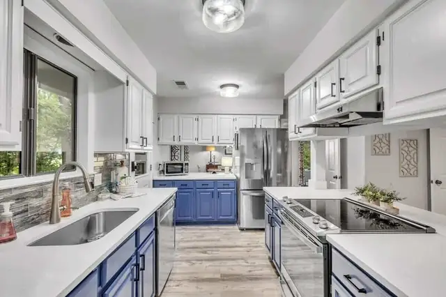 Kitchen of this home in Palmetto Dunes