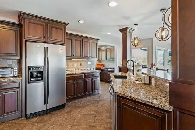 Kitchen of this home in Palmetto Dunes