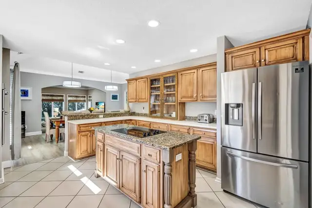 Kitchen of this home in Palmetto Dunes