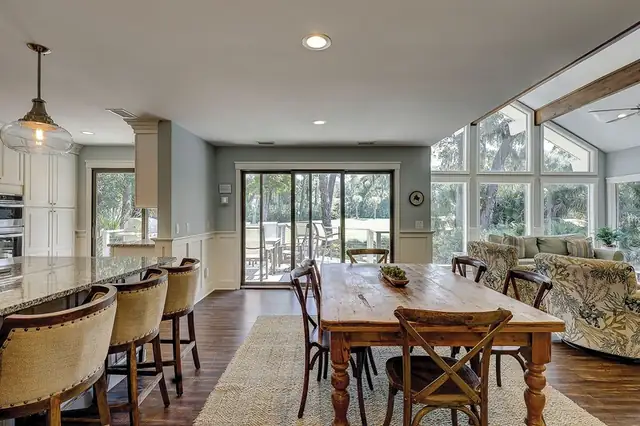 Kitchen of this home in Palmetto Dunes