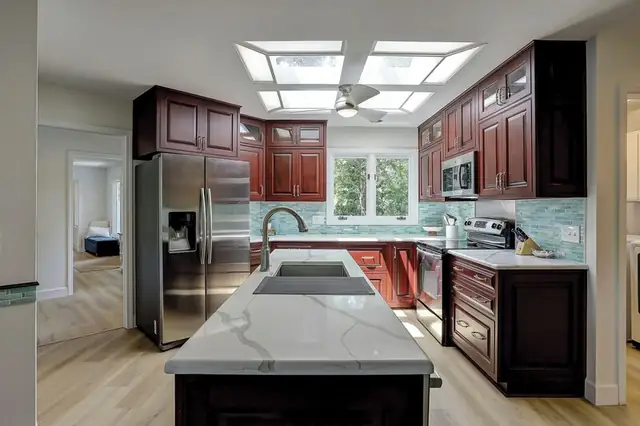 Kitchen of this home in Palmetto Dunes