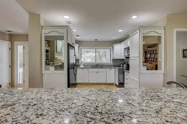 Kitchen of this home in Palmetto Dunes